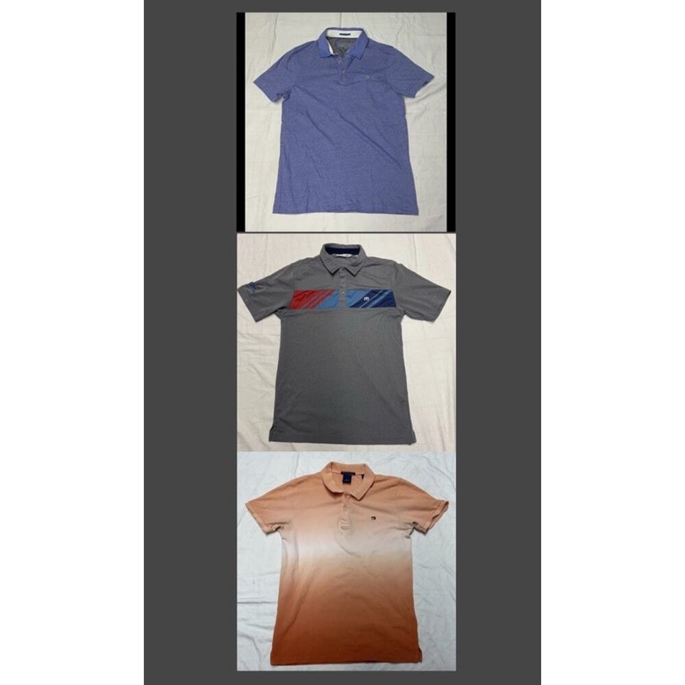 Ted Baker london Men’s polo Shirt Small Have Small Tear-Travis Mathew lot of 3